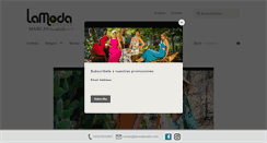 Desktop Screenshot of lamodaoutlet.com